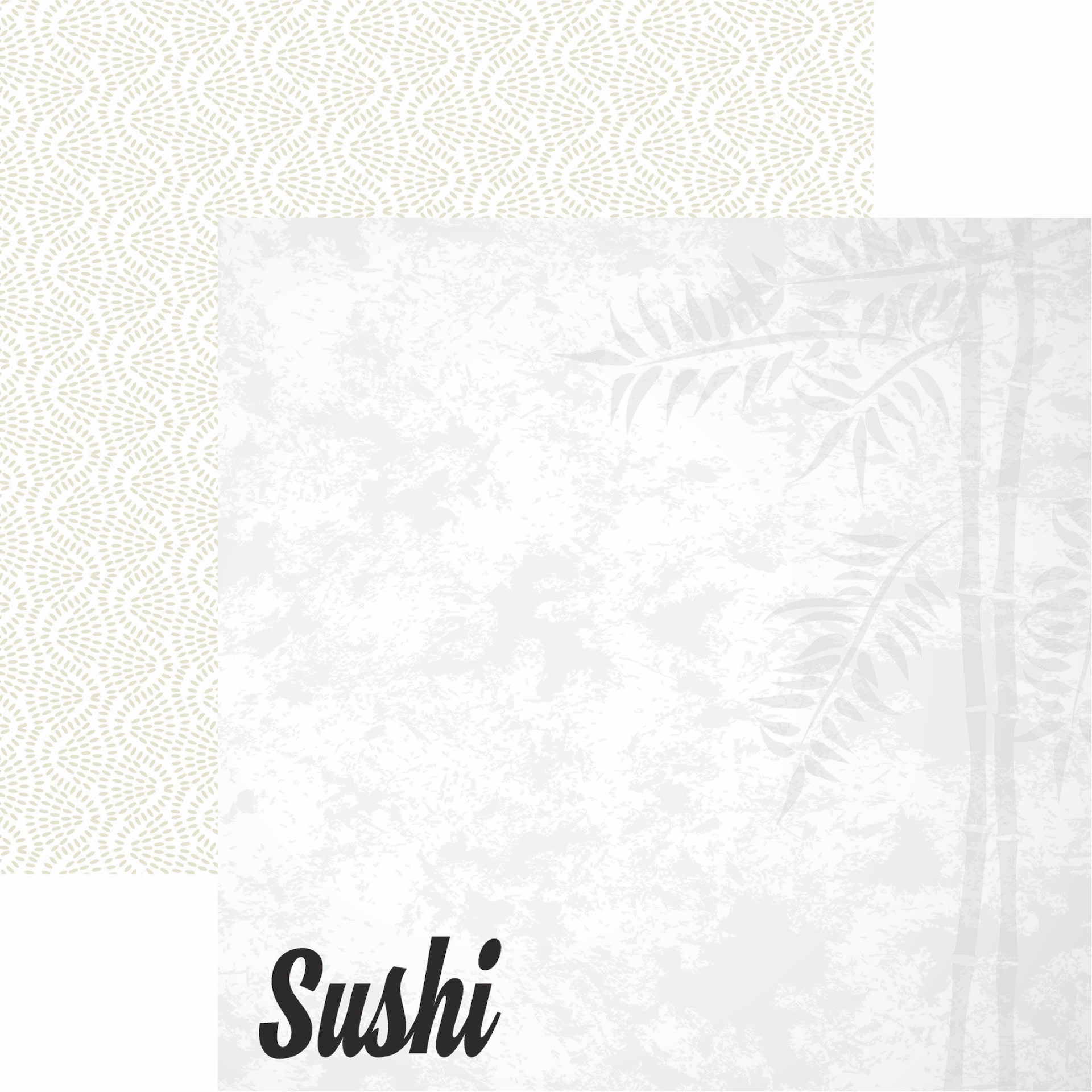 Reminisce Sushi 12X12 Sushi