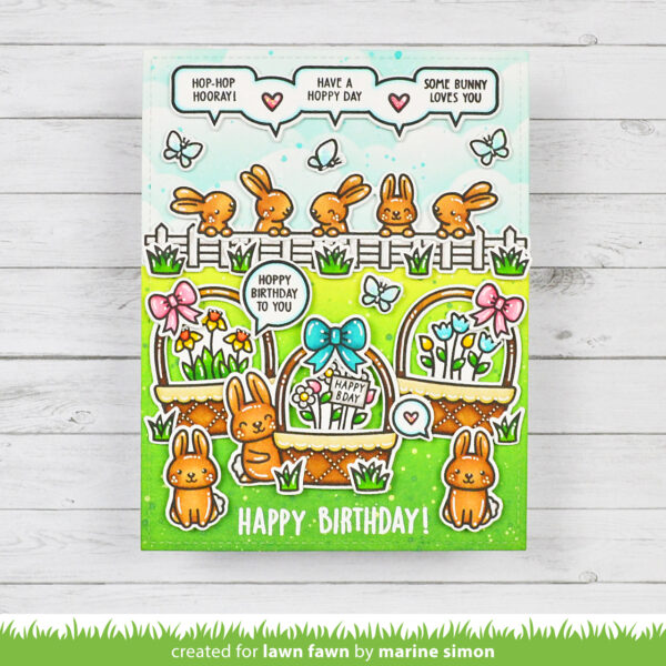 LF Stamp Spring Basket Add-on:Birthday