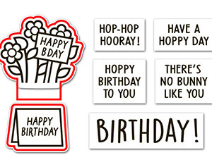 LF Die Spring Basket Add-on: Birthday