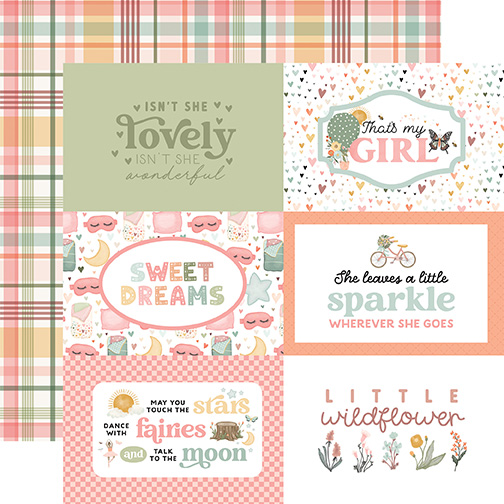 Carta Bella That’s My Girl 12X12 6X4 Journaling Cards Carta Bella That's My Girl 12X12 6X4 Journaling Cards