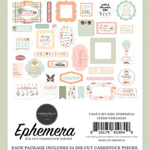 Carta Bella That's My Girl Ephemera