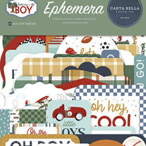 Carta Bella That's My Boy Ephemera