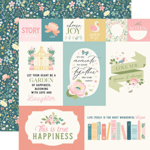 Carta Bella Secret Garden 12X12 Magic Journaling Cards