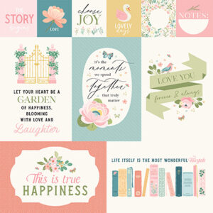 Carta Bella Secret Garden 12X12 Magic Journaling Cards