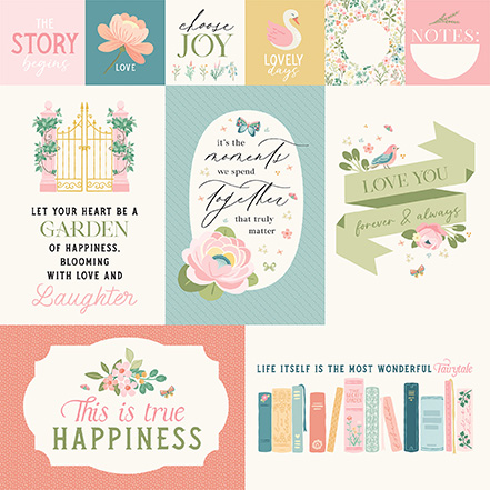 Carta Bella Secret Garden 12X12 Magic Journaling Cards