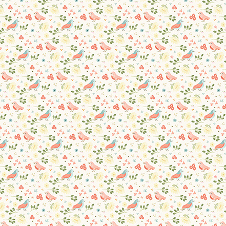 Carta Bella Secret Garden 12X12 Sweet Birds