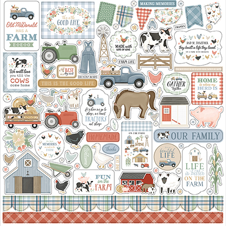 Carta Bella On the Farm Element Sticker Carta Bella On the Farm Element Sticker
