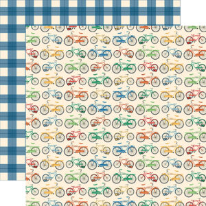 Carta Bella Mercantile 12X12 Let's Ride Bicycles