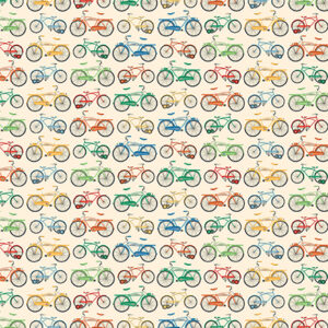 Carta Bella Mercantile 12X12 Let's Ride Bicycles