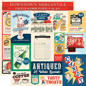 Carta Bella Mercantile 12X12 Multi Journaling Cards