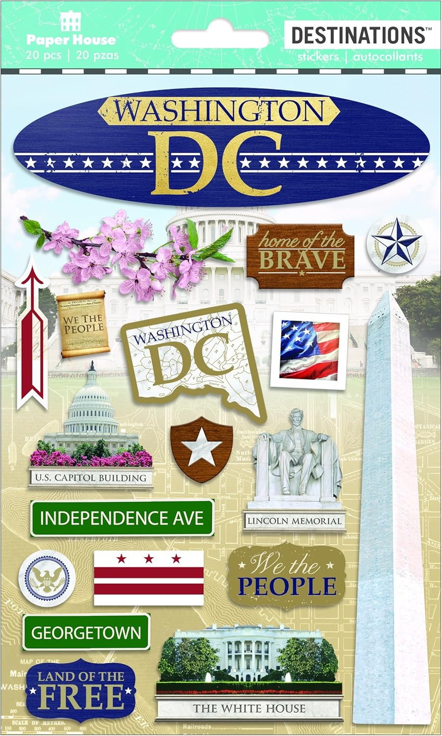 PAPER HOUSE 3D WASHINGTON DC