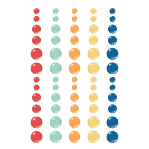 Simple Stories Fur Baby Dog Glossy Enamel Dots