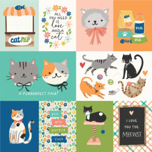 Simple Stories Fur Baby Cat 12X12 Elements 2
