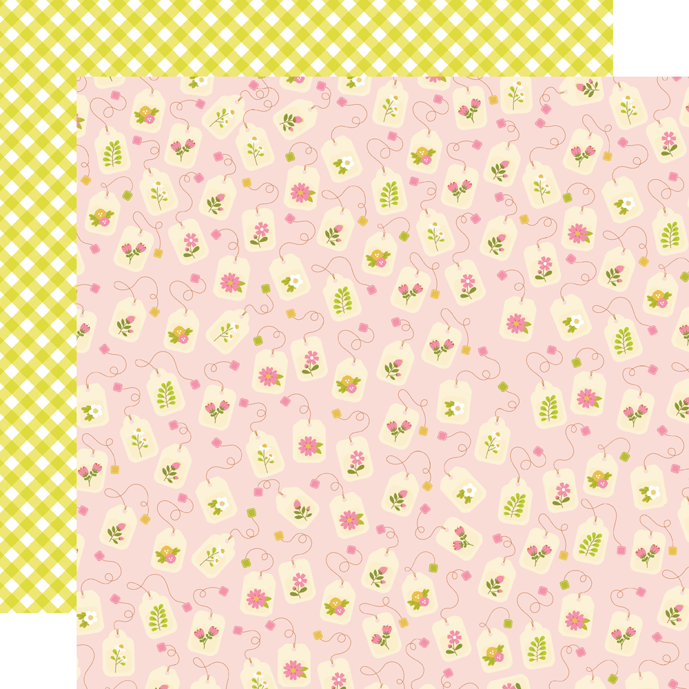 Simple Stories Tea Garden 12X12 All Smiles