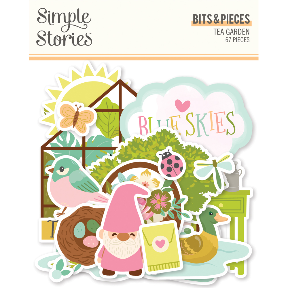 Simple Stories Tea Garden Bits & Pieces