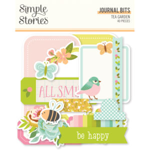 Simple Stories Tea Garden Journal Bits & Pieces