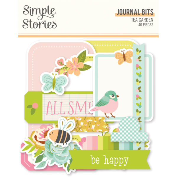 Simple Stories Tea Garden Journal Bits & Pieces