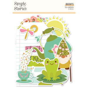 Simple Stories Tea Garden Big Bits & Pieces
