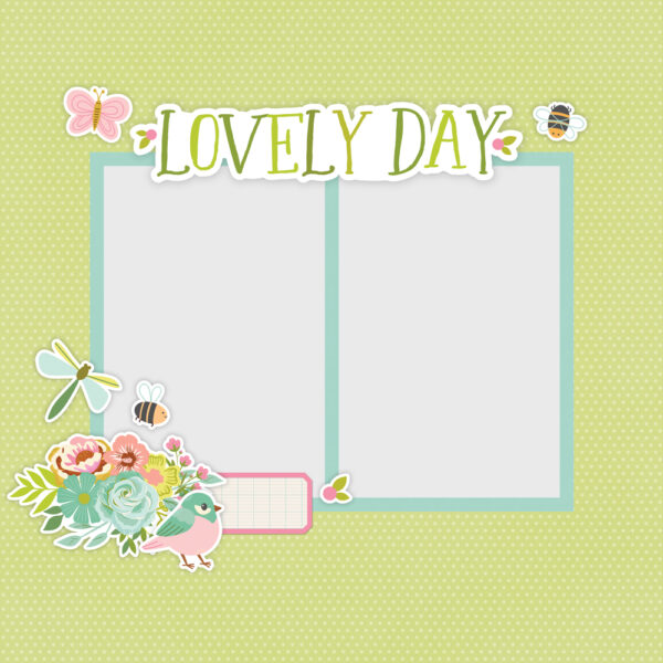 Simple Stories Tea Garden Simple Pages Page Pieces