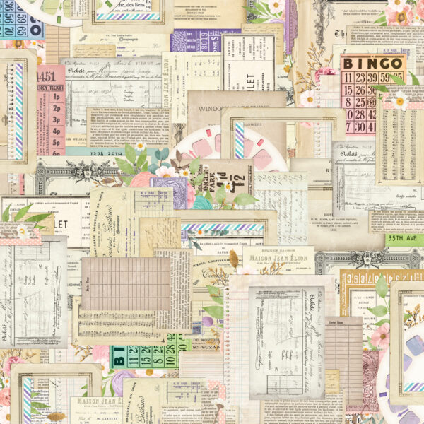 Simple Stories Simple Vintage Flower Shoppe 12X12 Treasure