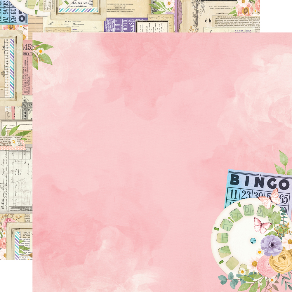 Simple Stories Simple Vintage Flower Shoppe 12X12 Treasure