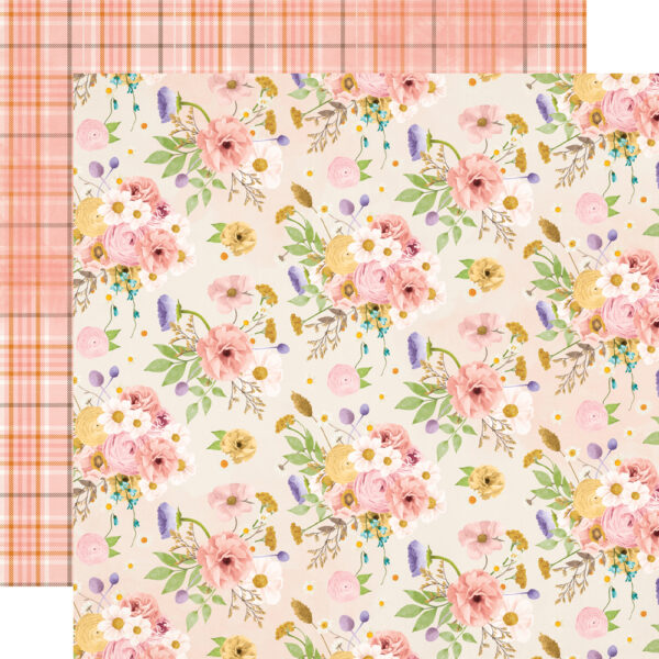 Simple Stories Simple Vintage Flower Shoppe 12X12 Beautiful