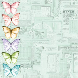 Simple Stories Simple Vintage Flower Shoppe 12X12 Happiness