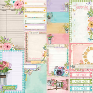 Simple Stories Simple Vintage Flower Shoppe 12X12- Journal Elements