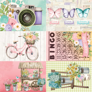 Simple Stories Simple Vintage Flower Shoppe 12X12 4X6 Elements