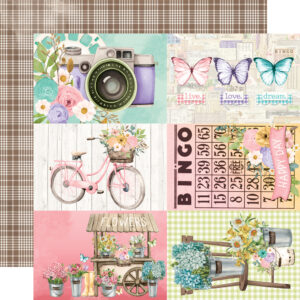 Simple Stories Simple Vintage Flower Shoppe 12X12 4X6 Elements