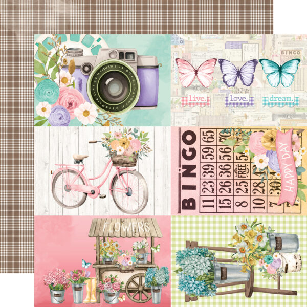Simple Stories Simple Vintage Flower Shoppe 12X12 4X6 Elements