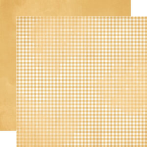 Simple Stories Simple Vintage Flower Shoppe Marigold Gingham