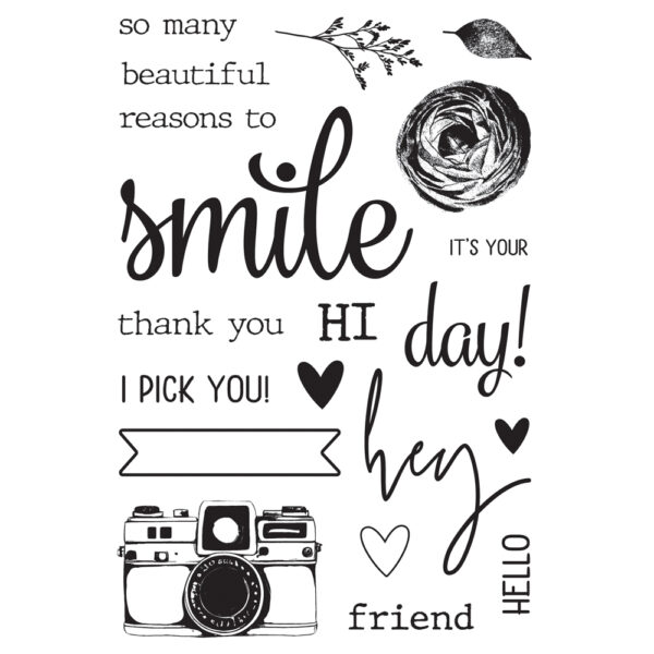 Simple Stories Simple Vintage Flower Shoppe Stamps