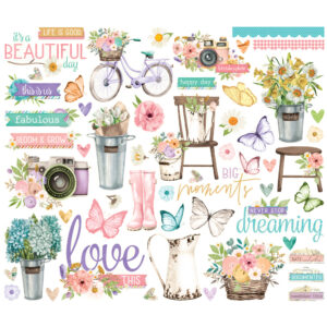 Simple Stories Simple Vintage Flower Shoppe Bits & Pieces
