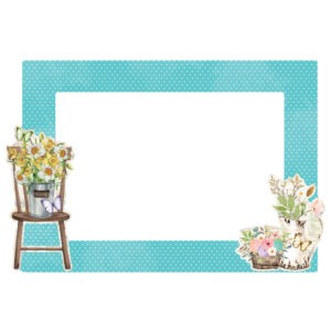 Simple Stories Simple Vintage Flower Shoppe Chipboard Frames
