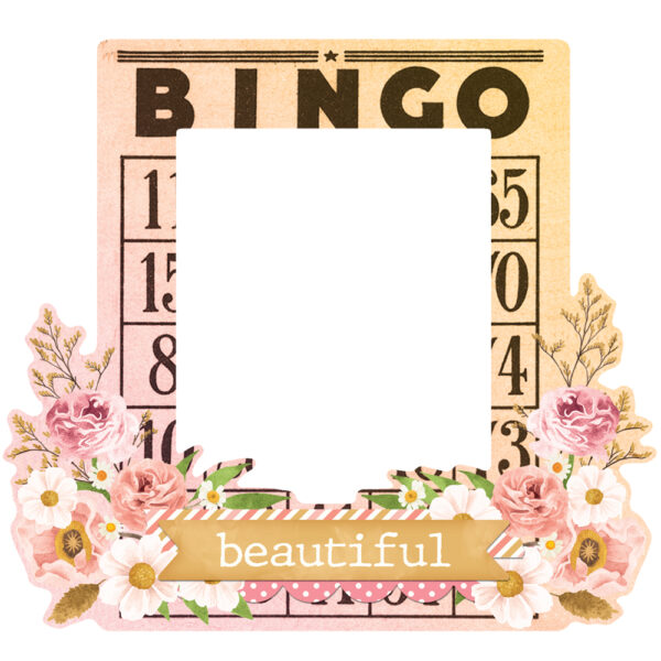 Simple Stories Simple Vintage Flower Shoppe Chipboard Frames