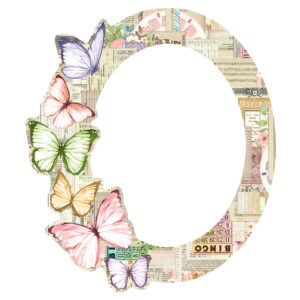 Simple Stories Simple Vintage Flower Shoppe Chipboard Frames