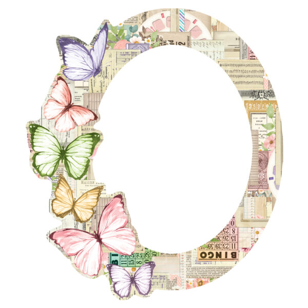 Simple Stories Simple Vintage Flower Shoppe Chipboard Frames