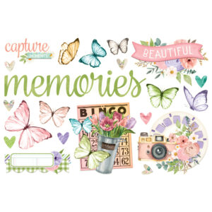 Simple Stories Simple Vintage Flower Shoppe Simple Pages Page Pieces