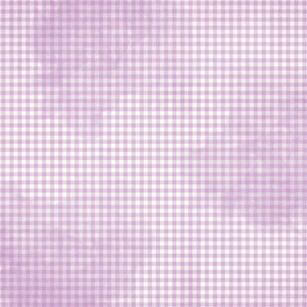 Simple Stories Simple Vintage Flower Shoppe Wisteria Gingham