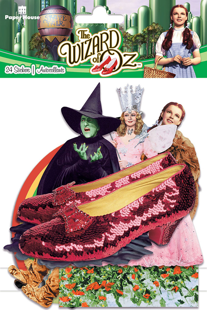 PAPER HOUSE DIE CUT WIZARD OF OZ STICKER