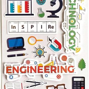 PAPER HOUSE 3D STEM STICKER