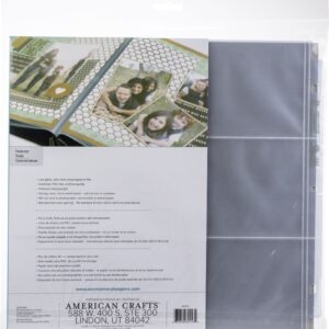 We R MAKERS RING SLEEVE 12X12 6-6X4 10 PACK PROTECTORS