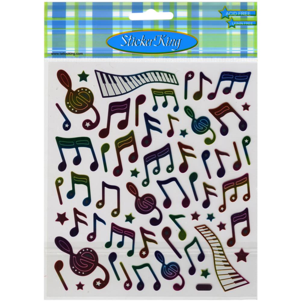 STICKERKING MUSIC NOTES