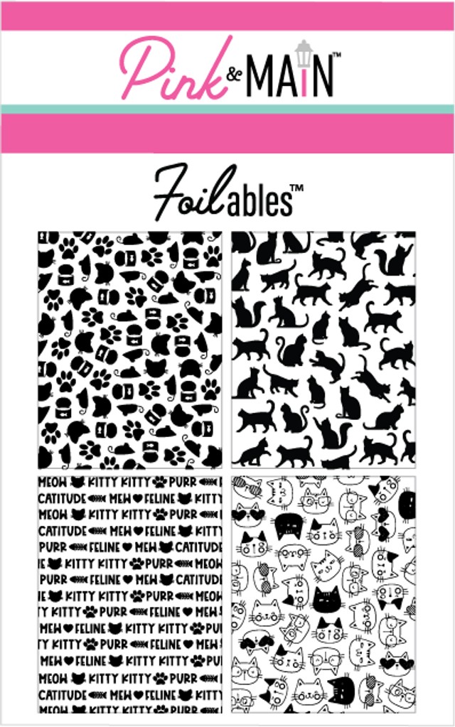 PINK & MAIN FOILABLES CATS