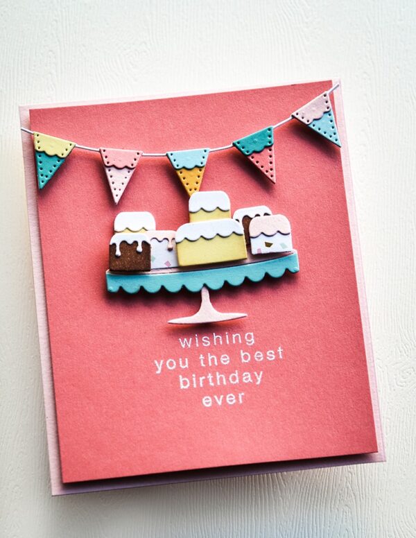 Poppy Stamps Die Frosted Cake Duo