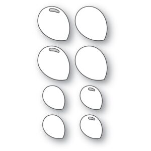 Poppy Stamps Die Balloon Bunch