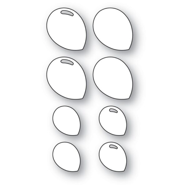 Poppy Stamps Die Balloon Bunch