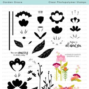 Papertrey Stamp Garden Grace