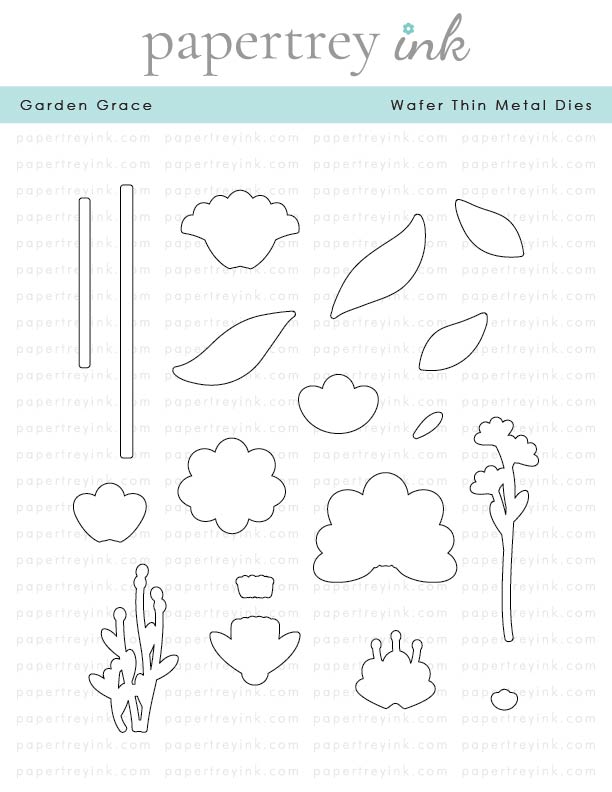 Papertrey Die Garden Grace